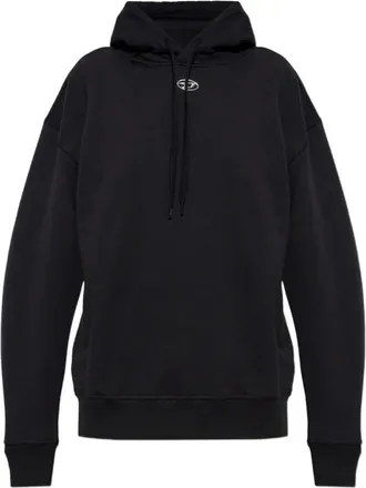 Diesel Hoodies & sweatvesten, Dames, Zwart, M, Diesel Truien