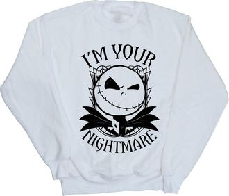 Disney Dames/Dames Nightmare Before Christmas Nightmare Sweatshirt (Wit)