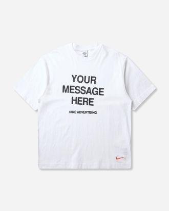 Nike Men s Your Message Here T-Shirt White