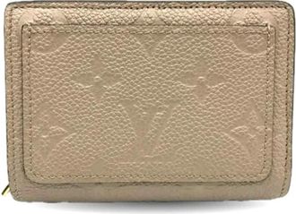 Louis Vuitton Pre-owned Canvas Portemonnee - Dames - Vintage Accessoires - Beige - ONE Size - Vintage