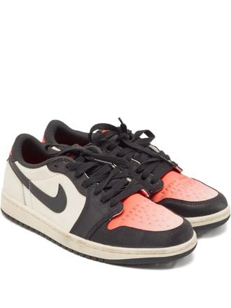 Nike Jordan Air Jordan 1 logo-detail sneakers - Neutrals