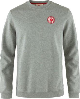 Fjällräven 1960 Logo Badge Sweater Pullover für Herren | grau