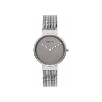 Bering Gray Stainless Steel Dress Womens Watch