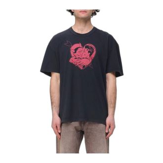 Our Legacy Camiseta Holgada - Tops - Hombre - Negro - L