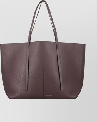 By Malene Birger luxe leather tote bag