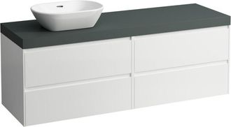 Laufen Laufen - Lani Encimera De Lavabo Gris Tr&aacute;fico Incl. Mueble Bajo, 1