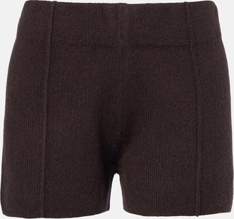 Jardin Des Orangers Wool and cashmere shorts