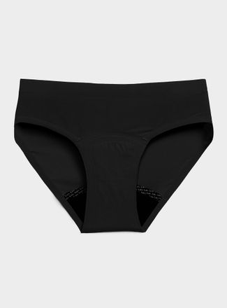 Knix Womens UltraThin No-Show bikini period panty Absorption: moderate