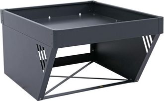 Hhg [nunca Usado] Garaje Para Robot Cortac&eacute;sped Con Jardinera Hhg-826, Techo Para Cortac&eacute;sped De Metal 40 X 60 X 70 Cm, Antracita