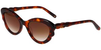 Ted Baker TB1755 100 Womens Sunglasses Tortoiseshell Size 53