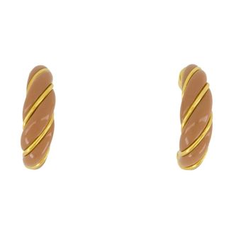 Aur&eacute;lie Bidermann Accessoires, Dames, Veelkleurig, ONE Size, Twisted Diana Oorbellen