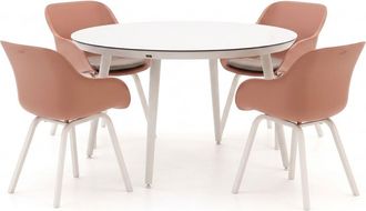 Hartman Hartman Le Soleil Element/Sophie Studio &oslash;128cm dining tuinset 5-delig