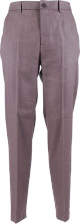 PESERICO Tailored Tapered Classic Straight-Leg Pants