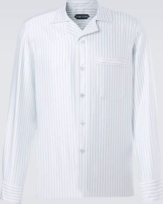 Tom Ford Striped silk shirt