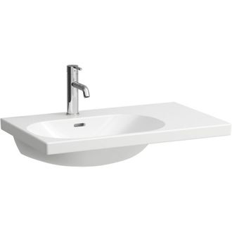 Laufen Laufen - Lua Lavabo, Sin Agujero Para Grifo, Con Rebosadero