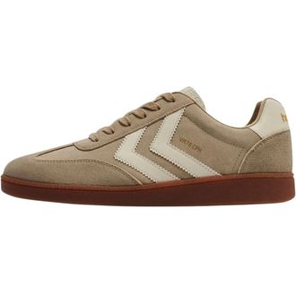 Hummel Vm78 CPH SP Lage Sneakers - Heren - Schoenen - Beige - Maat: 39 EU Zijde
