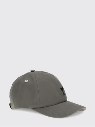 Ami Hat AMI PARIS Men color Grey