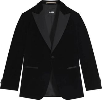 HUGO BOSS Blazers, male, Black, L, H Hutson 254 Tux Jacket