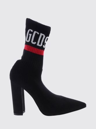 GCDS Flat Ankle Boot Woman color Black