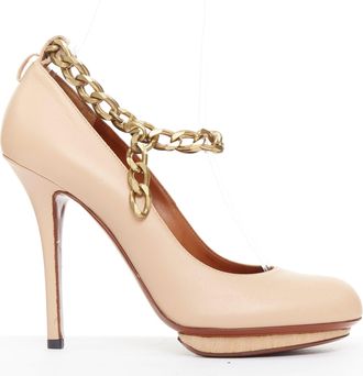 Lanvin 2010 Leather Platform Pumps