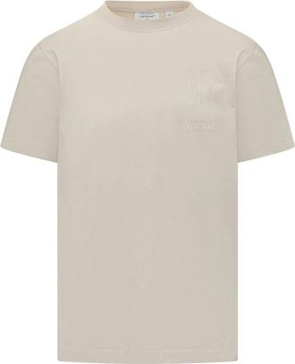 Off-white T-Shirts - Heren - T-shirts - Grijs - M - Tops