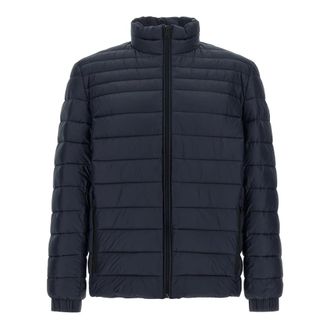HUGO BOSS Donsjack - Heren - Winterjassen - Blauw - 2XL - Jassen