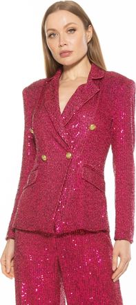 Alexia Admor Abbi Sequin Blazer