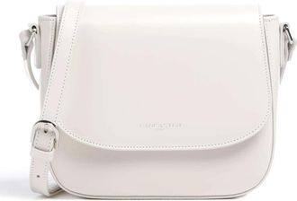 Lancaster Stijlvolle Crossbodytas - Dames - Schoudertassen - Beige - ONE Size - Leer - Tassen