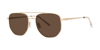 Paradigm Cruz Gold Mens Sunglasses Gold Size 54