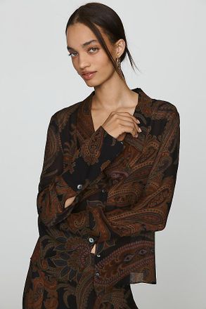Paige Rosalinda Long-Sleeve Blouse
