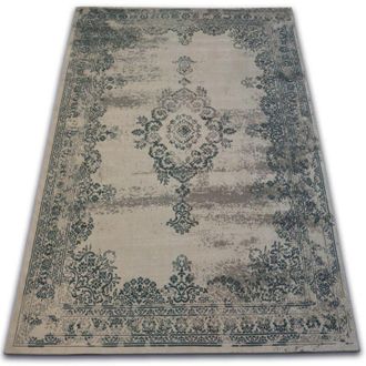 RugsX Rugsx - Tappeto Vintage Rosone 22206/085 grigio beige 120x170 cm