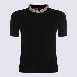 Valentino Garavani Black Wool Knitwear