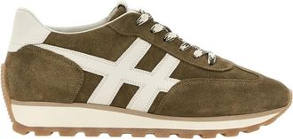 Hogan Sneakers 86er - Heren - Sneakers - Groen - 42 1/2 EU - Schoenen