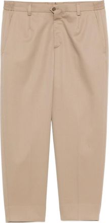 BRIGLIA 1949 Broek met elastische taille - Beige