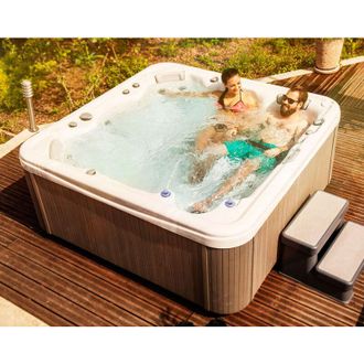 SCP Piscina idromassaggio Spa con bluetooth 215x190x85 cm