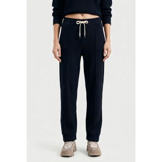 Brunello Cucinelli Black Relaxed Cotton Trousers, Size X-Large