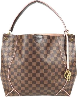 Louis Vuitton Pre-owned Shoulder Bags, female, Brown, Size: ONE SIZE Pre-owned Canvas Shoulder Bag