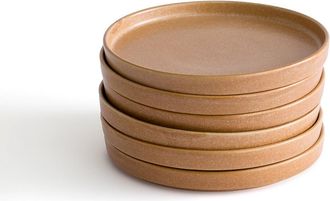 La Redoute Interieurs Set van 6 dessertborden in reactief glazuur, Boldi