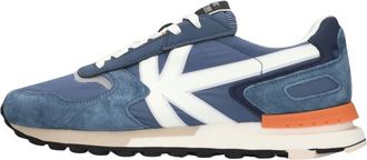 Kaotiko Heren, Schoenen, Blauw, Maat: 45 EU Leer