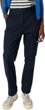 Gerard Darel Auria Straight Leg Pants in Navy Blue at Nordstrom, Size 12