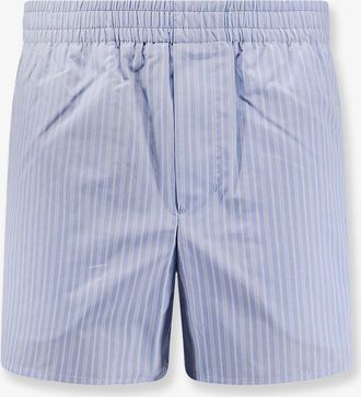 Ami Bermuda in cotone con motivo a righe - AMI PARIS - gender_Man