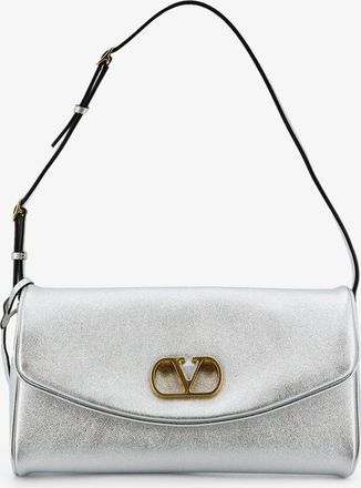 Valentino Garavani Borsa a spalla DeVain in pelle laminata - VALENTINO GARAVANI - gender_Woman