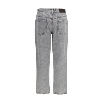 Brunello Cucinelli Straight-Leg Cotton Jeans - Gray