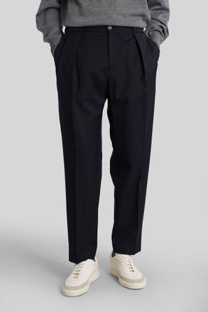 BRIGLIA 1949 Portobellos Pants In Blue Cotton