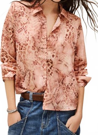 BA&SH Cornelia Shirt In Rose