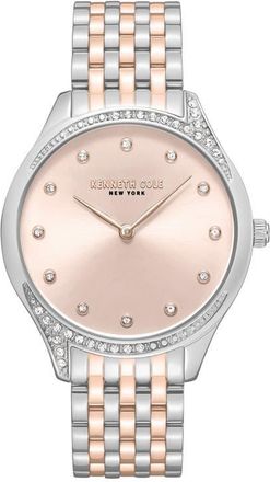 Kenneth Cole Classic Bracelet Watch, 36mm in Silver at Nordstrom