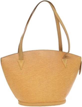 Louis Vuitton Pre-owned Shoulder Bags, female, Yellow, Size: ONE SIZE Pre-owned Vintage Epi Shoulder Bag