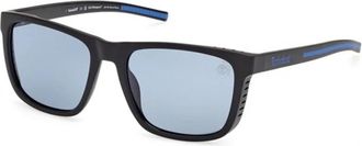 Timberland Tb 00086 02D Zonnebril - Heren - Zonnebrillen - Zwart - 55 MM - Accessoires