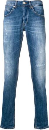 Dondup George Jeans - Heren - Slim Fit Jeans - Blauw - W30 - Katoen - Jeans