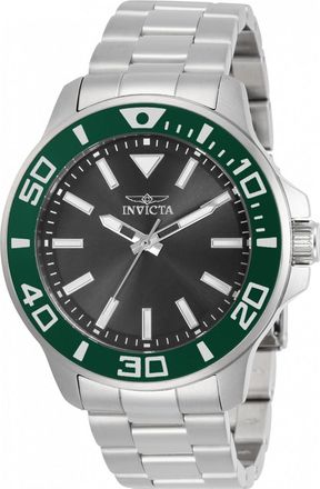 Invicta IN-30746 Mens Pro Diver Watch - Silver - One Size